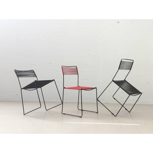 Metal Spaghetti Stühle Chair by Giandomenico Belotti For Sale - Image 7 of 15
