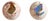 Vintage Mexican Fire Opal Cabochon Earrings, Pair For Sale