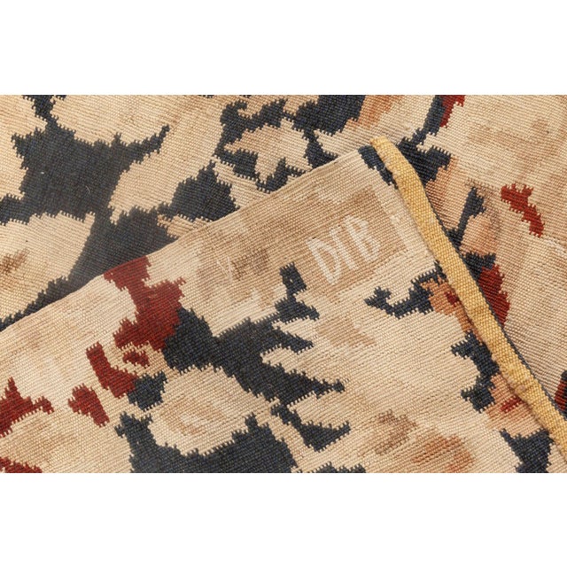 Contemporary Floral Bessarabian Design Handmade Wool Rug by Doris Leslie Blau For Sale In New York - Image 6 of 6