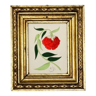 Original Hand-Painted Botanical Painting For Sale