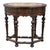 Jacobean English Jacobean Walnut & Burl Petit Point Top Game Table With Tapestry C1810 For Sale - Image 3 of 16