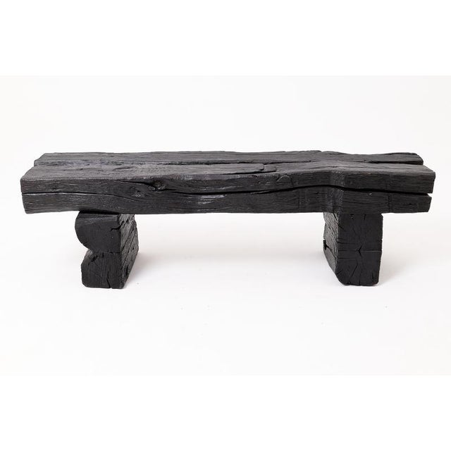 Garden Bench by Logniture For Sale - Image 12 of 16