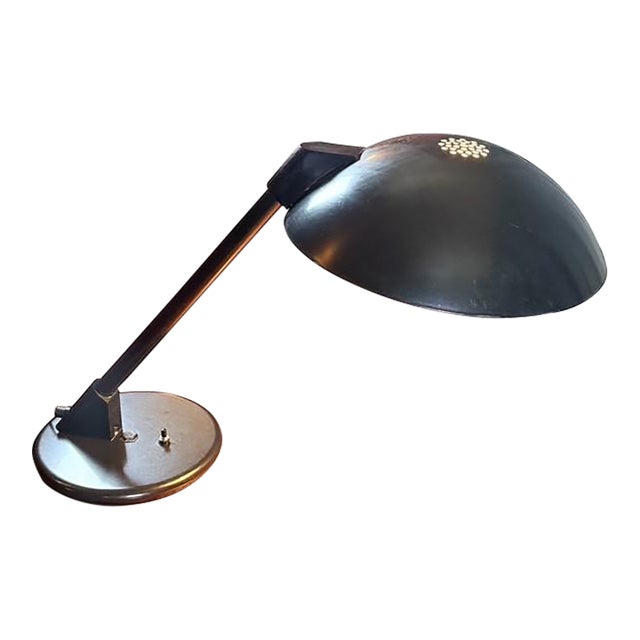 1950s Atomic “Flying Saucer” Desk Lamp by Specialty Light Co. – Space Age MCM For Sale