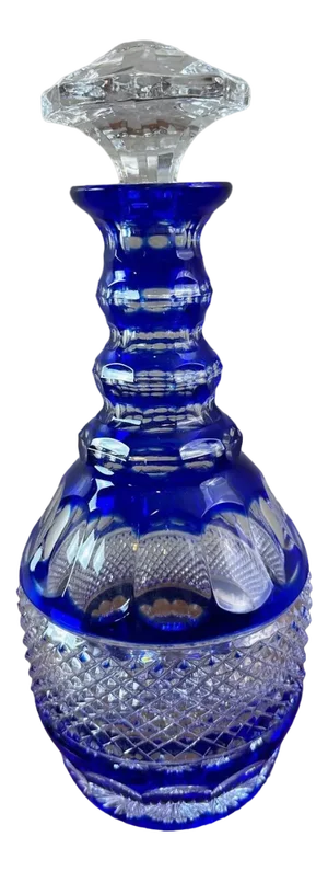 Bohemian Crystal Carafe, 1950s