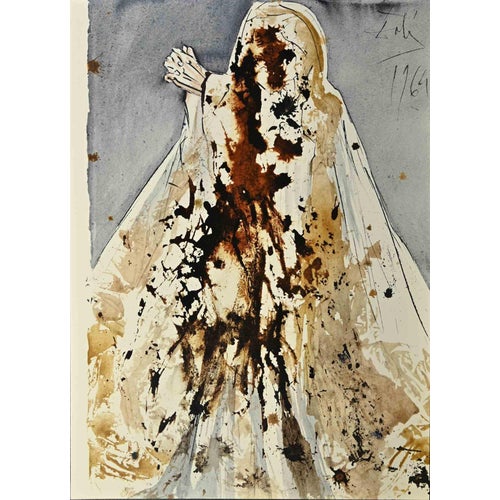 Salvador Dalí, Lazare, Veni Foras, 1964, Lithograph For Sale