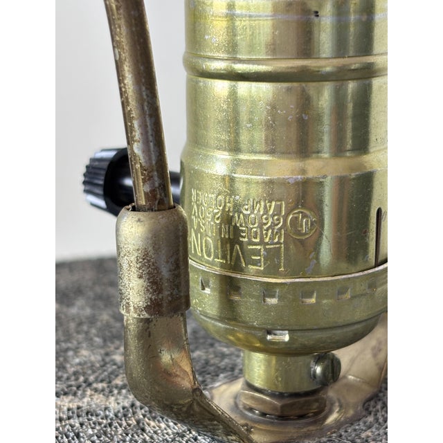Blue Large Vintage Sculptural Table Lamp by Gregory Van Pelt, 1970s For Sale - Image 8 of 14