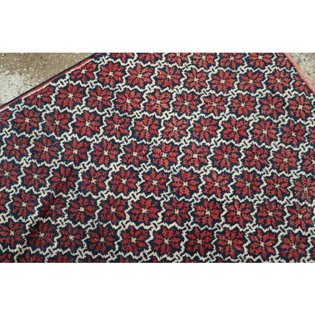 Brick Red Galerie Shabab Collection Mid-20th Century Turkish Anatolian Rug For Sale - Image 8 of 10