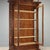 Walnut Display Cabinet with Glass Doors For Sale - Image 3 of 13