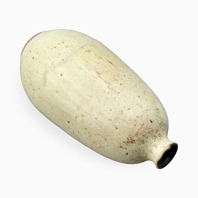 Mid-Century Minimalist Studio Ceramic Vase by Heiner Hans Körting, 1960s For Sale - Image 9 of 13