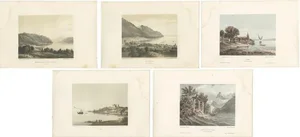 Morel, Switzerland, 1850, Paper, Set of 5