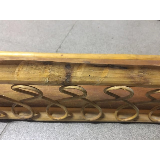 Vintage Rattan Hanging Shelf, 1970s For Sale - Image 18 of 18