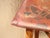 Wood Vintage Chinese Asian Bamboo Side Table Plant Stand Red Chinoiserie Top For Sale - Image 7 of 15