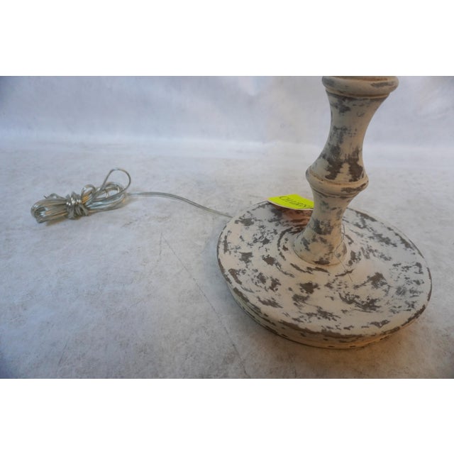 Visual Comfort Studio Vc Bamboo Belgian White Floor Lamp in Linen For Sale - Image 11 of 13