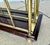 English Victorian Brass Wood Newspaper Magazine Rack For Sale - Image 13 of 18