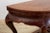 Chinese Chinese Hardwood Carved Demilune Tables - a Pair For Sale - Image 3 of 13