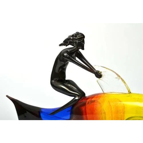Mermaid on a Fish, 2000s For Sale - Image 4 of 7