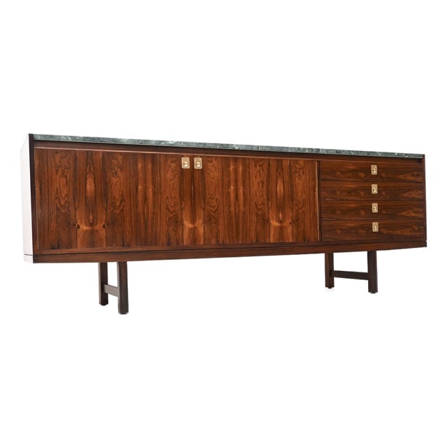Vintage Marble Top Sideboard by Robert Heritage for Archie Shine, 1960 For Sale