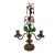 1920s French Candelabra With Fruit Prisms For Sale