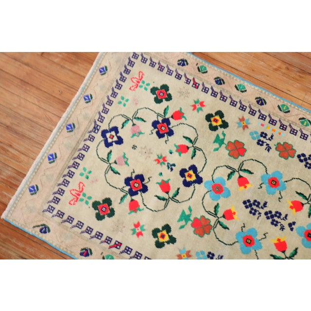Mid 20th Century Vintage Turkish Anatolian - 2'9" x 4'8" For Sale - Image 5 of 6