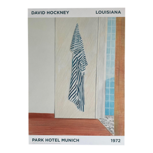 David Hockney, Park Hotel Munich, 1972, Copyright David Hockney