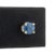 Metal Amethyst Drop Earrings & Blue Spinel Stud Earrings For Sale - Image 7 of 7