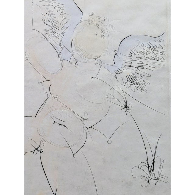 Salvador dalí - venus et l'amour, from hommage à albrecht durer (field 71-8-d; m&l 483b), 1971 hand-signed drypoint with...