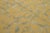 Textile Handmade Needlepoint Wool & Silk Rug in Green and Gold Color With Allover Design For Sale - Image 7 of 9