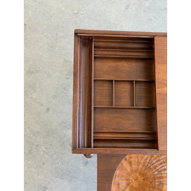 1960s Danish Sewing Table For Sale - Image 12 of 18
