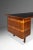 Wood Restored Mid-Century Modern Writers Desk in Walnut With Leather Top, Usa, C. 1960s For Sale - Image 7 of 11