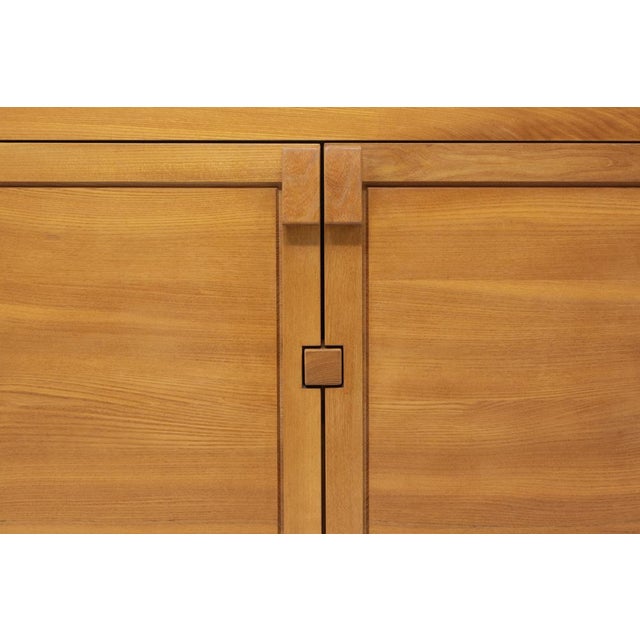 Vintage Elmwood Sideboard R13A by Pierre Chapo, 1980s For Sale - Image 15 of 17