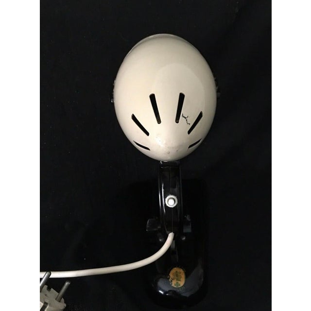 Bauhaus Hanau Metal Bakelite Table Lamp with Height Adjustment, 1950s For Sale - Image 4 of 9