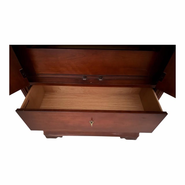 Late 20th Century Late 20th Century Thomasville Impressions Martinique Collection Armoire For Sale - Image 5 of 10
