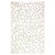 Contemporary Ribbon Design White Handmade Wool Rug by Doris Leslie Blau For Sale