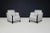 Art Deco Armchairs in Bouclé and Black Lacquered Wood, Prague, 1930s, Set of 2 For Sale - Image 4 of 14