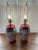 Vintage Set of 2 Chinoiserie Table Lamps - Ginger Jar Lamps - Floral Porcelain Ceramic For Sale - Image 11 of 11