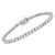 Elegant and timeless, this gorgeous pure 92.5% sterling silver tennis bracelet features 1 carat total weight of round lab-...