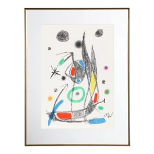 Maravillas Con Variaciones Acrosticas en El Jardin De Miro (Number 16), Lithograph by Joan Miro