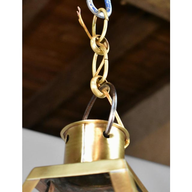 French Lantern in the style of Mansard, 1890s For Sale - Image 12 of 16