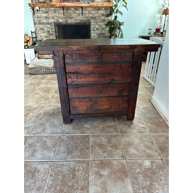 Asian Antique Chinese Cabinet For Sale - Image 3 of 7