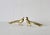 Vintage Italian Decorative Sculptural Goldtone Male Female Pheasants Mid Century-a Pair For Sale - Image 13 of 16
