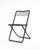 New Cream White Metal Folding Chair For Sale - Image 12 of 13