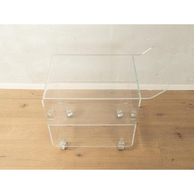 Acrylic Side Table, 1960s For Sale - Image 5 of 9