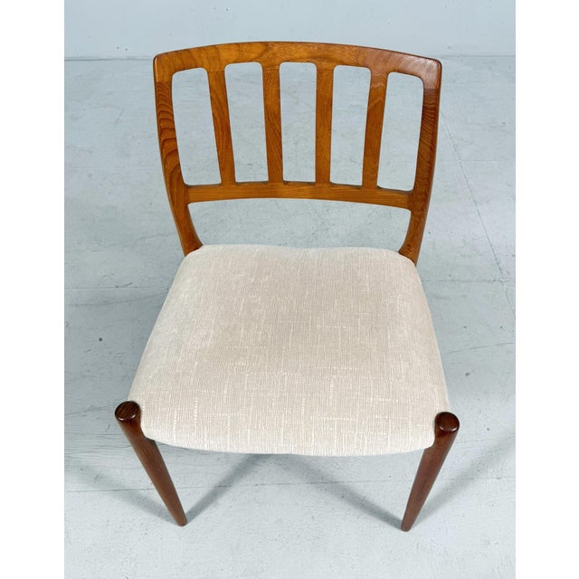 Vintage Dining Chairs in Teak by Niels Otto Møller for JL Møllers, 1970s, Set of 4 For Sale - Image 13 of 18