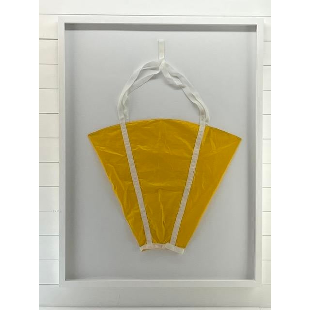 Really eye catching yellow sea anchor made of marine grade nylon. There are a couple of impression marks on the frame (see...
