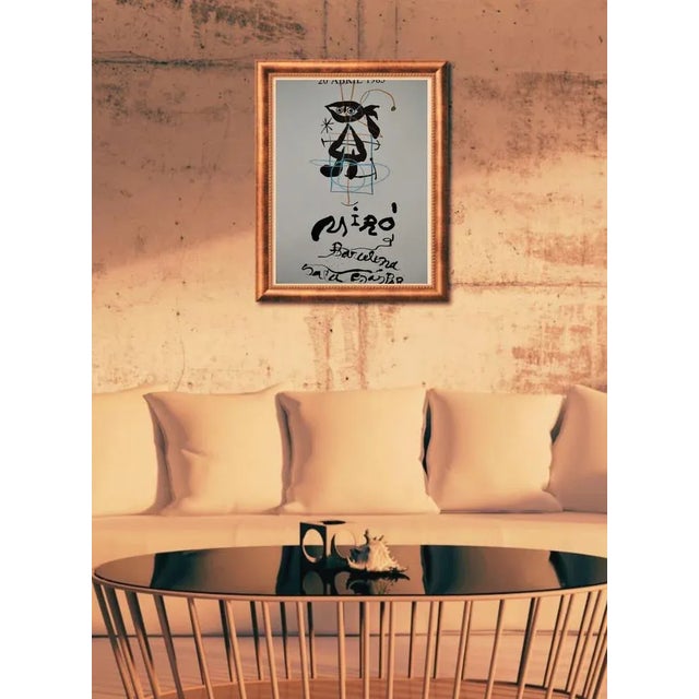 1980s Joan Miro, Gaspar Sala, Barcelona, ​​April 20, 1983, Lithograph For Sale - Image 5 of 6