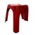 Mid-Century Modern Vintage Vastill Red Molded Plastic Stool, Made in Canada For Sale - Image 3 of 5