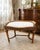 Antique Irish Carved Dressing Table Stool With Upholstered Seat For Sale - Image 10 of 10