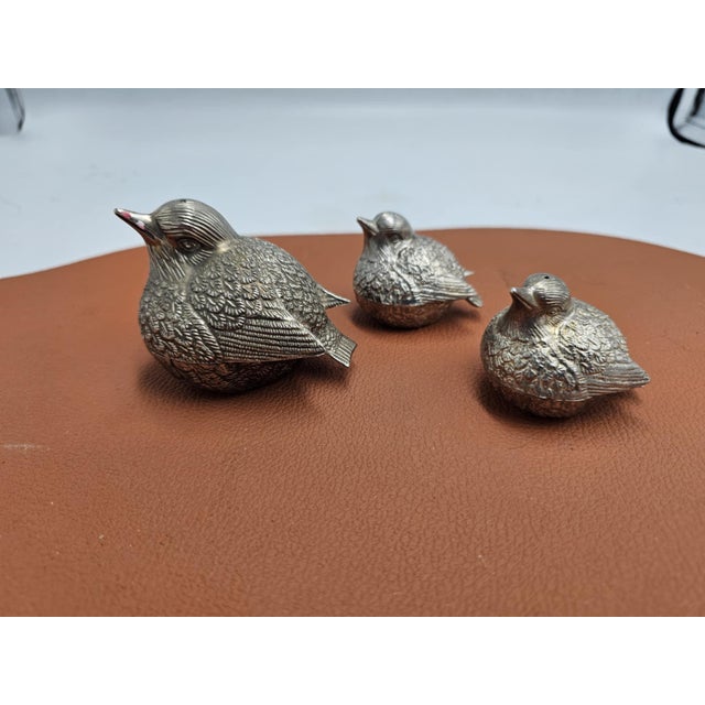 Vintage Bird Salt and Pepper Shakers, 1950s, Set of 3 For Sale - Image 9 of 9