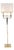 Collection Topazio Floor Lamp in Metal and Crystal by Jago For Sale