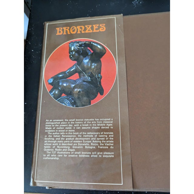 Metal A Vintage Book on the History of Bronze Statues For Sale - Image 7 of 7